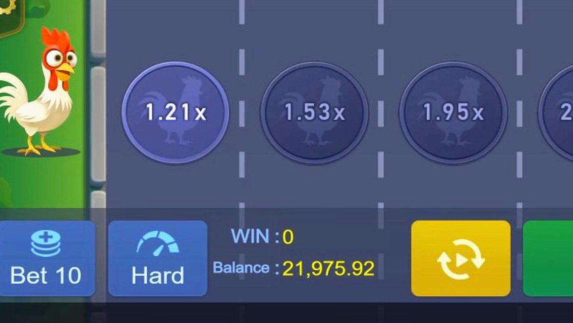 Chicken Dash · Tangkapan Layar Aplikasi DERAS88