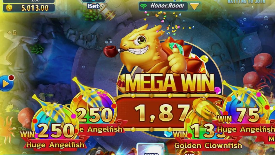 Mega Fishing · Tangkapan Layar Aplikasi DERAS88